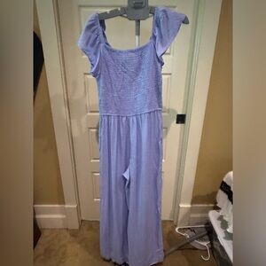 Jumpsuit size Medium. Color periwinkle blue